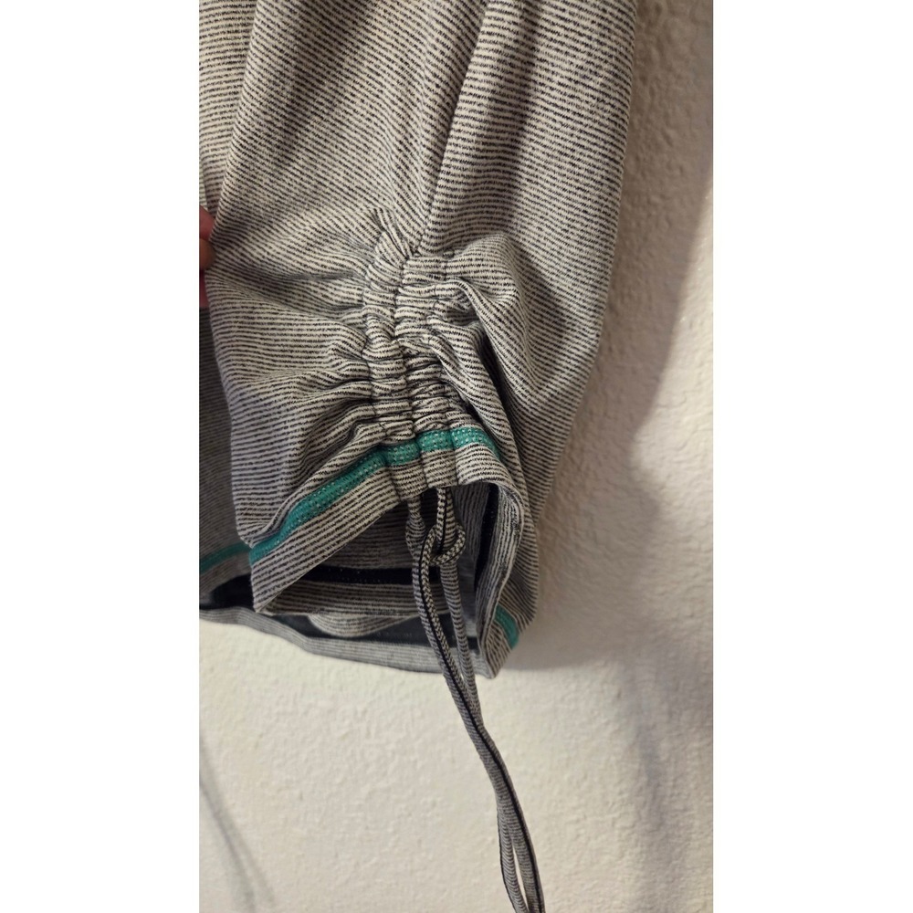 Lucy Tech Athletic Top Large Ruched Back Drawstring Performance Running - Picture 7 of 9
